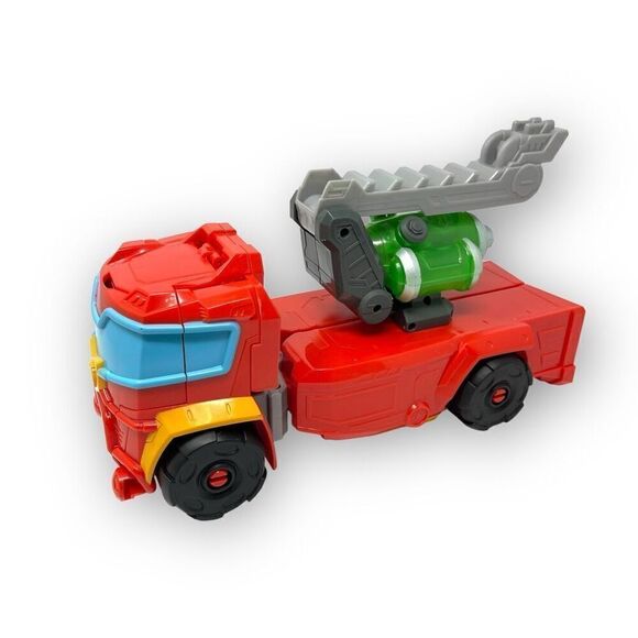 Transformers Playskool Heroes Rescue Bots Academy Hot Shot Converting Figure 14” - Picture 1 of 9